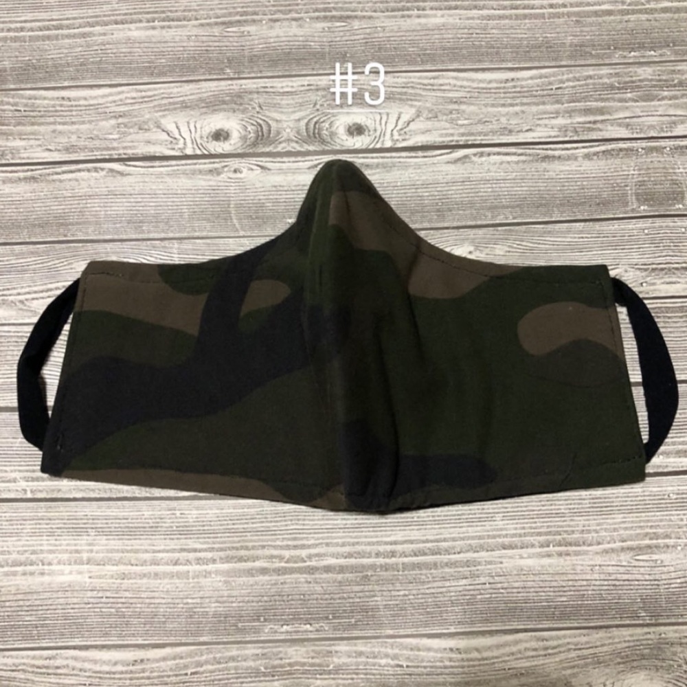 New Camo Face Mask